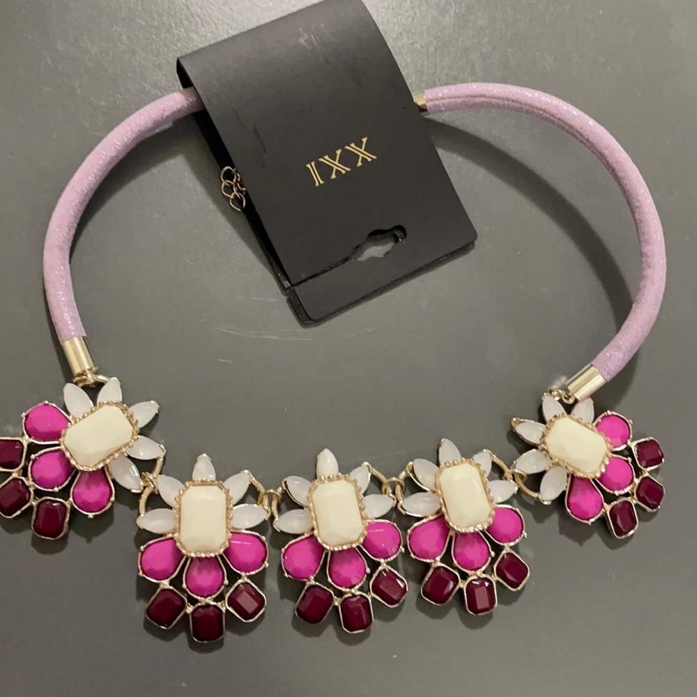 Necklace purple